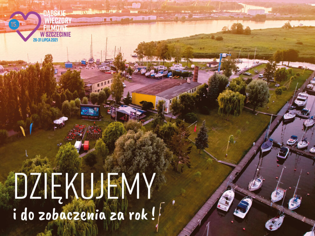 Marina Pogoń z lotu ptaka podczas pokazów plenerowych 15. DWF